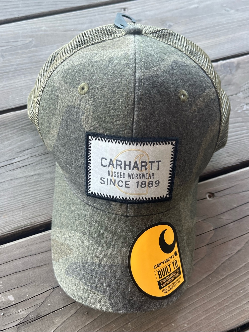 Carhartt Camo Trucker SnapBack Hat